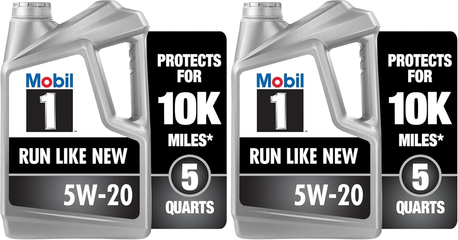 Mobil 1 Extended Performance full synthetic 5W-20 motor oil jug