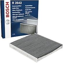 Bosch R2543 Cabin Filter With Activated Carbon | Filters odours, pollen and dust - replacement filter for better air qua