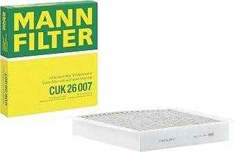 Original MANN-FILTER Interior Filter CUK 26 007 – Pollen filter with active charcoal – For passenger cars | For cars, du