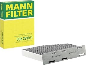 Original MANN-FILTER Interior Filter CUK 2939/1 – Pollen filter with active charcoal – for right hand side driving passe