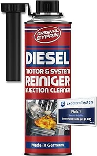SYPRIN Original Diesel System Cleaner for Diesel Engines, Cleaning Diesel Particulate Filter DPF Injectors, 500 ml | Eng