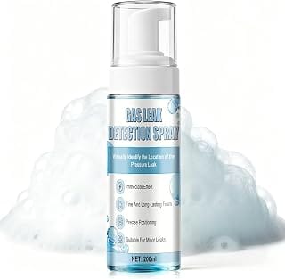 200 ml Gas Leak Detection Spray for Gas, Gas Leak Detection Spray, Blue | With extrusion nozzle, check the connections o