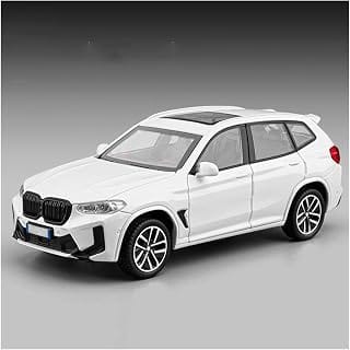 Diecast Automodelle Modellauto Für X3M X3 2025 Modellauto | 1:32 Legierung Auto Modell Sammlung(Weiß)