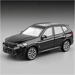 Diecast Automodelle Modellauto Für X3M Modellauto | 1:32 Legierung Auto Modell Sammlung(Schwarz)
