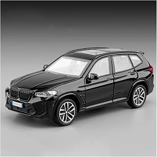 Diecast Automodelle Modellauto Für X3M X3 2025 Modellauto | 1:32 Legierung Auto Modell Sammlung(Schwarz)