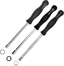 Carburetor Adjustment Tool Set (21 Teeth Toothed Pac-Man A Circle) for 2 Common Cycles Carburettor, Adjustment Tool for