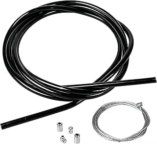 Universal Clutch Cable Diameter 2 mm 2 m with Sheath and Connection Repair Kit Clutch Cable for Motorcycles Motocross Mo