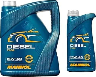 6 Litre Original Mannol Engine Oil SAE 15W-40 Diesel Engine Oil