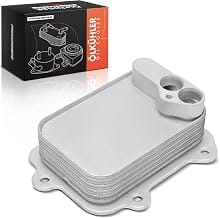 Frankberg Oil Cooler Engine Engine oil cooler Petrol Compatible with Polo 6C1 6R1 8PA Golf 521 5M1 521 1K1 1K5 AJ5 5K1 5