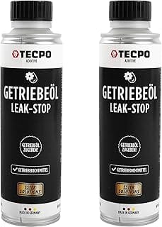 TECPO 2 x Gasket Additive, 300 ml Transmission Oil Loss Stop, Transmission Sealant for Stoping Leakages and Oil Lubricat