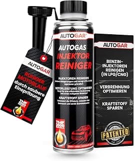 Injector Cleaner Car Gas 250 ml I for LPG & CNG Vehicles (bivalent) I Cleans Petrol Injectors in Cold Start / Switch Ope