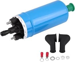 For Electric Fuel Pump 12 V Yctze Intank Fuel Pump 12 V Fast Electric High Pressure Inline Fuel Pump Aluminium Alloy wit