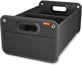 ATHLON TOOLS Foldable Car Boot Organiser, Car Folding Box, Car Bag, Reinforced and Stable with Non-Slip