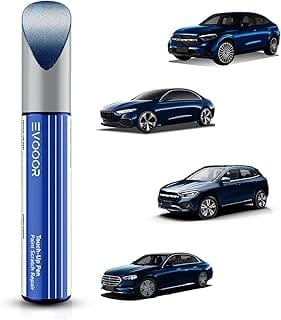 (890/5890) Lunar Blue Metallic Car Paint Touch Up for Mercedes-Benz, Scratch Repair for Car, Quick & Easy Solution for R